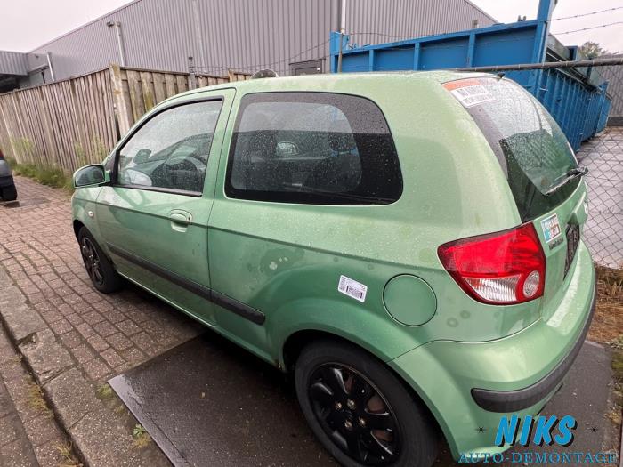 Hyundai Getz 1.3i 12V Sloopvoertuig (2003, Groen)