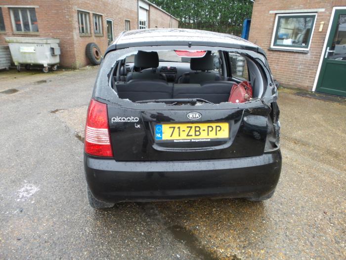 Kia Picanto 1.0 12V Sloopvoertuig (2008, Zwart)