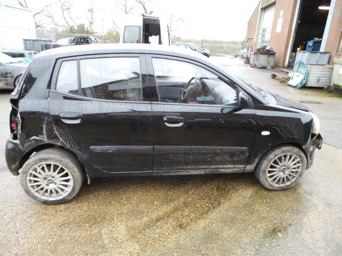 Kia Picanto 1.0 12V Sloopvoertuig (2008, Zwart)
