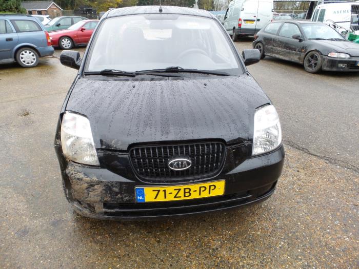 Kia Picanto 1.0 12V Sloopvoertuig (2008, Zwart)