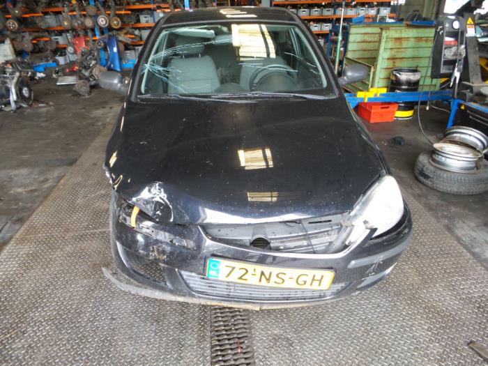 Opel Corsa C 1.2 16V Sloopvoertuig (2004, Zwart)