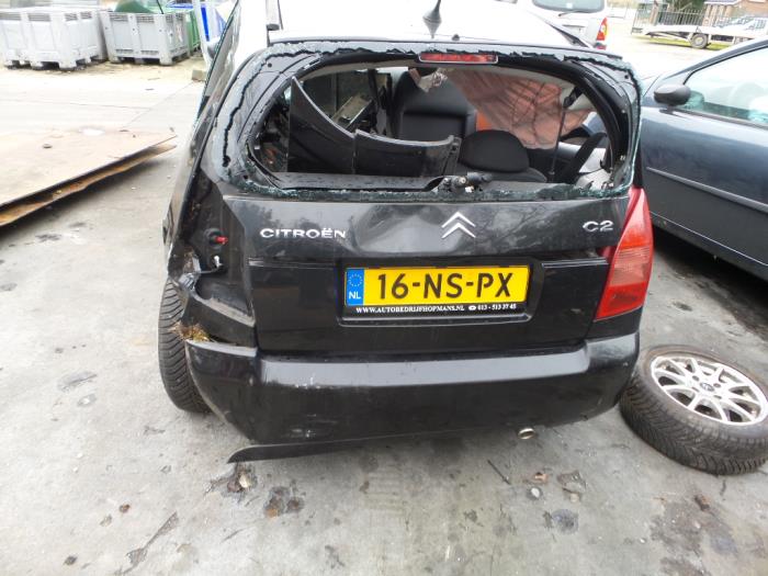 Citroen C2 1.4 Sloopvoertuig (2004, Zwart)