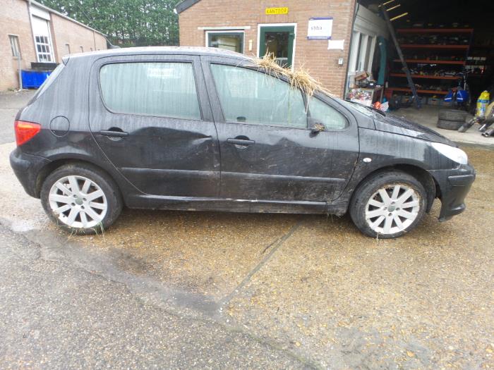Peugeot 307 1.6 16V Sloopvoertuig (2006, Zwart)