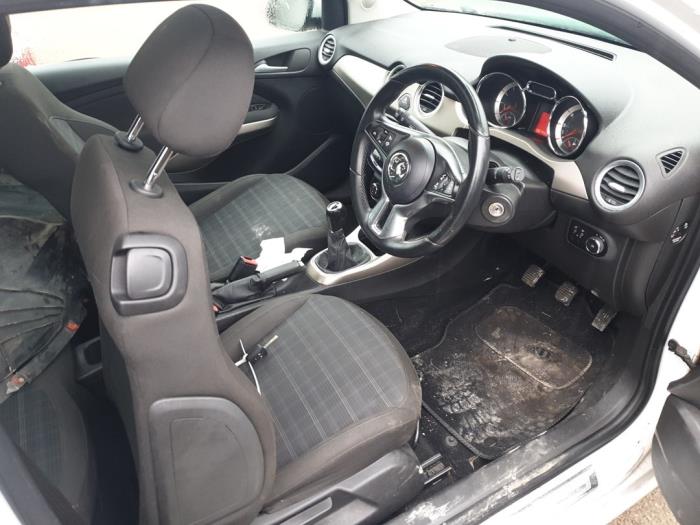 Opel Adam 1.2 16V Sloopvoertuig (2013, Wit)