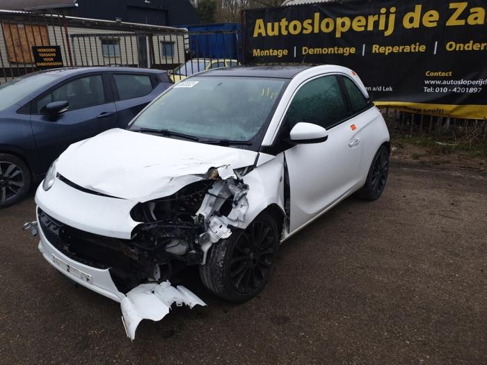 Opel Adam 1.2 16V Sloopvoertuig (2013, Wit)
