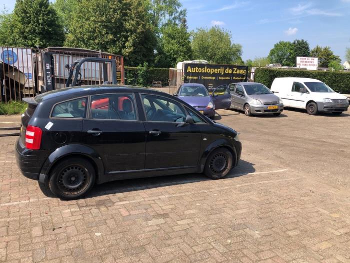 Audi A2 1.4 16V Sloopvoertuig (2001, Zwart)