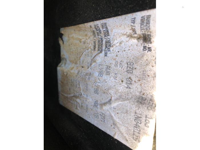 Audi A2 1.4 16V Sloopvoertuig (2001, Zwart)