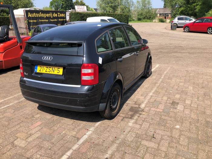 Audi A2 1.4 16V Sloopvoertuig (2001, Zwart)