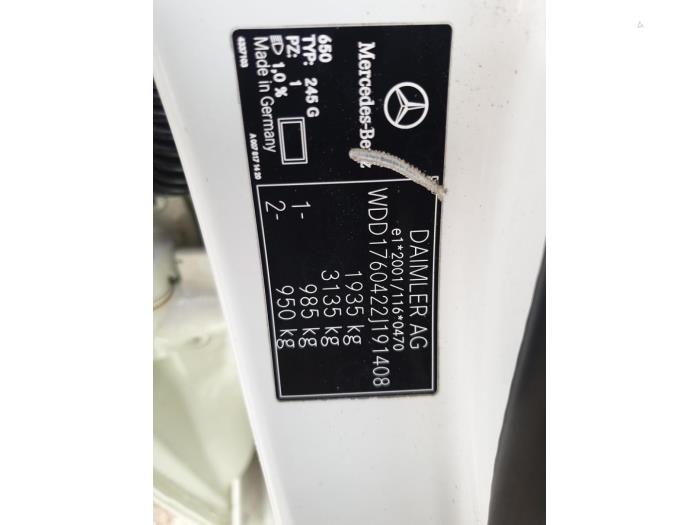 Mercedes A 1.6 A-200 16V Sloopvoertuig (2013, Wit)