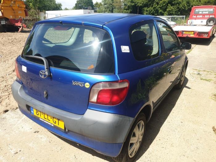 Toyota Yaris 1.0 16V VVT-i Sloopvoertuig (2003, Blauw)