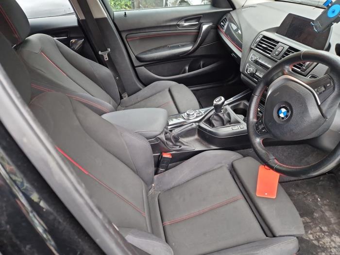 BMW 1 serie 114i 1.6 16V Sloopvoertuig (2014, Zwart)