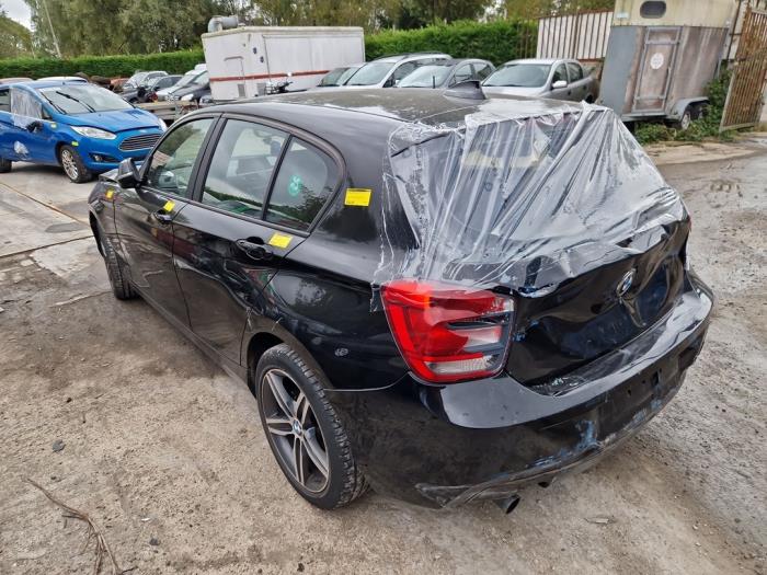 BMW 1 serie 114i 1.6 16V Sloopvoertuig (2014, Zwart)