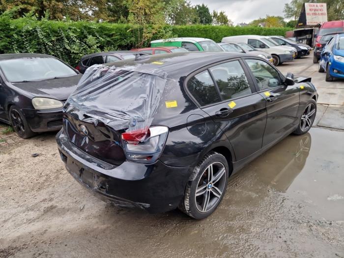 BMW 1 serie 114i 1.6 16V Sloopvoertuig (2014, Zwart)