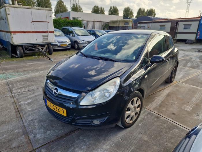 Opel Corsa D 1.4 16V Twinport Sloopvoertuig (2008, Zwart)