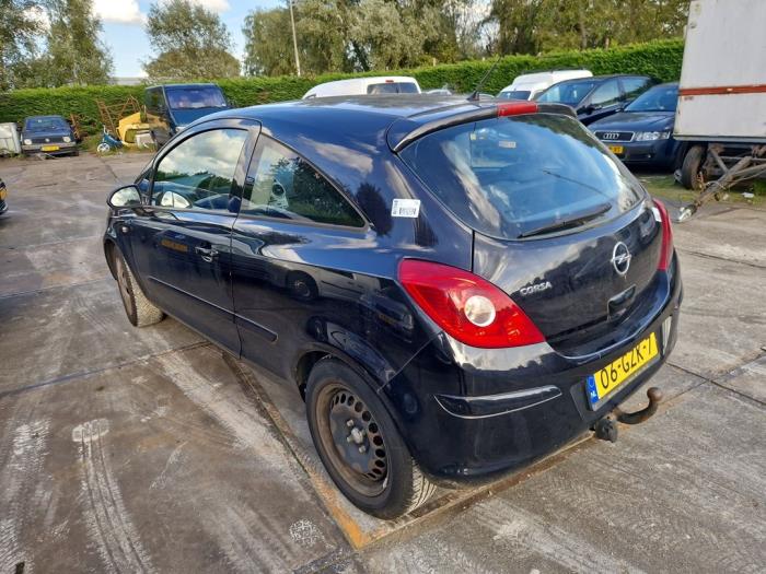 Opel Corsa D 1.4 16V Twinport Sloopvoertuig (2008, Zwart)