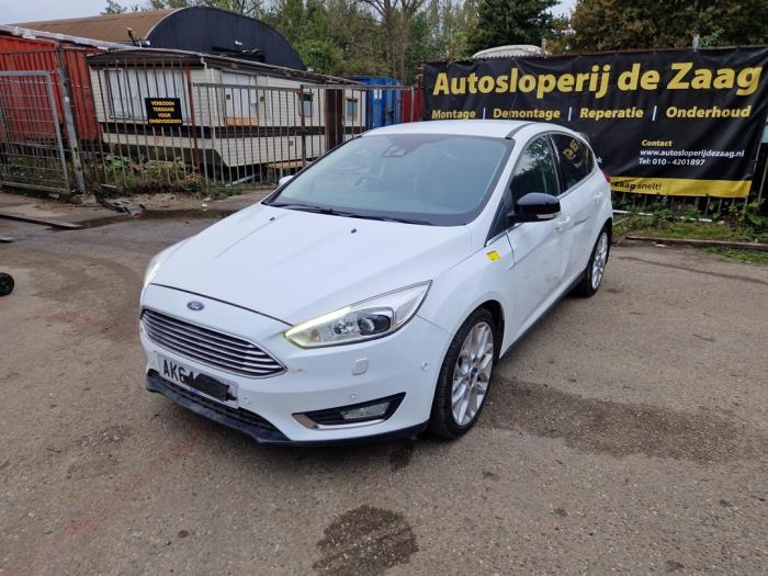 Ford Focus 3 1.0 Ti-VCT EcoBoost 12V 125 Sloopvoertuig (2015, Wit)