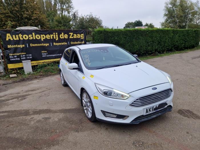 Ford Focus 3 1.0 Ti-VCT EcoBoost 12V 125 Sloopvoertuig (2015, Wit)
