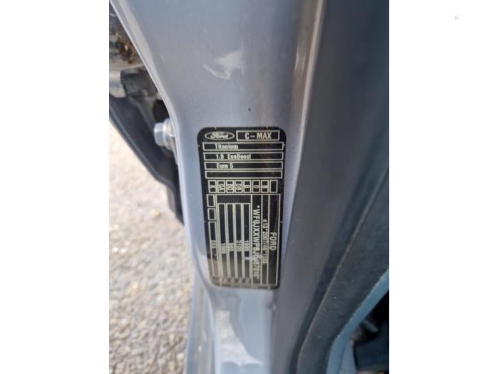 Ford C-Max 1.0 Ti-VCT EcoBoost 12V 125 Sloopvoertuig (2013, Grijs)