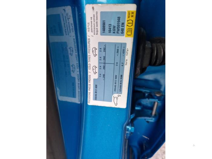 Citroen C3 1.6 BlueHDI 75 Sloopvoertuig (2015, Blauw)