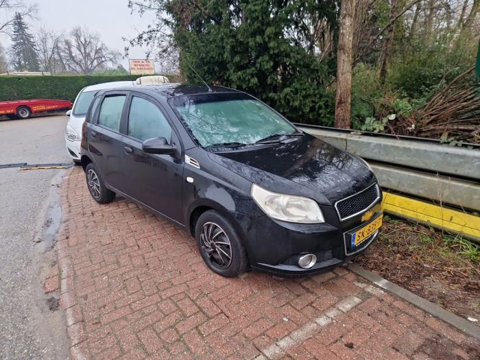 Chevrolet Aveo 1.4 16V LS Sloopvoertuig (2008, Zwart)