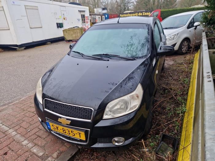 Chevrolet Aveo 1.4 16V LS Sloopvoertuig (2008, Zwart)