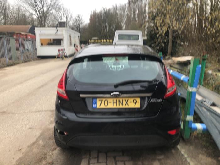 Ford Fiesta 6 1.25 16V Sloopvoertuig (2009, Zwart)