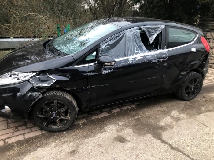 Ford Fiesta 6 1.25 16V Sloopvoertuig (2009, Zwart)