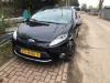Ford Fiesta 6 1.25 16V Sloopvoertuig (2009, Zwart)