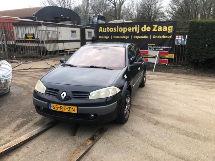 Renault Megane II 1.6 16V Sloopvoertuig (2005, Zwart)