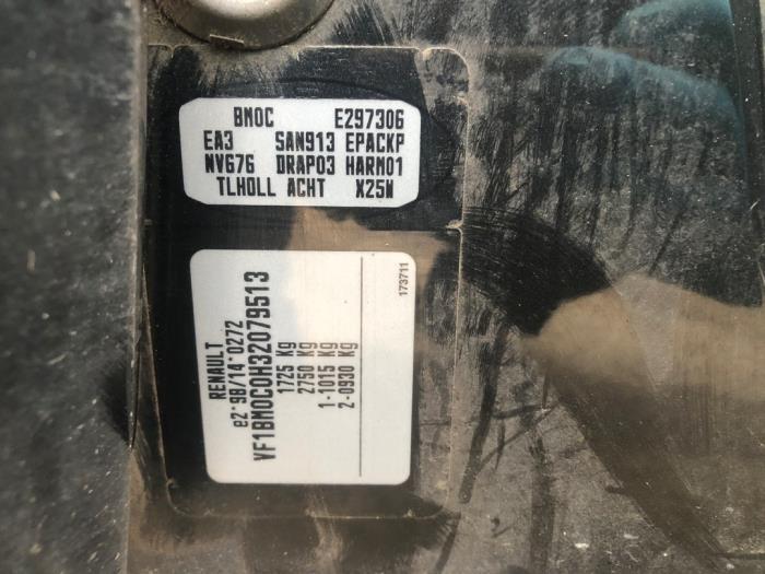 Renault Megane II 1.6 16V Sloopvoertuig (2005, Zwart)