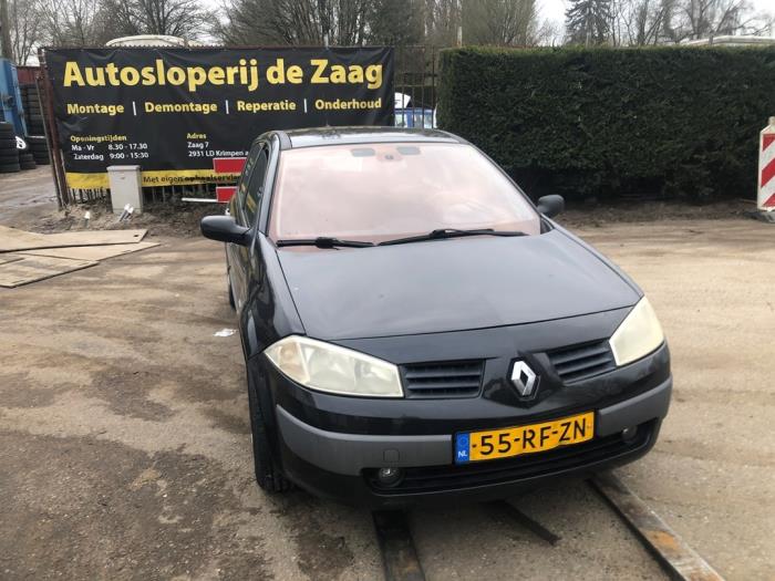 Renault Megane II 1.6 16V Sloopvoertuig (2005, Zwart)