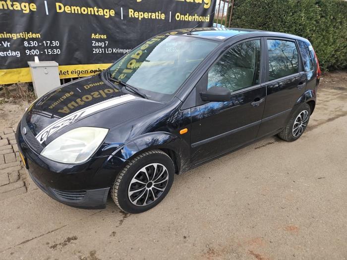 Ford Fiesta 5 1.3 Sloopvoertuig (2002, Zwart)