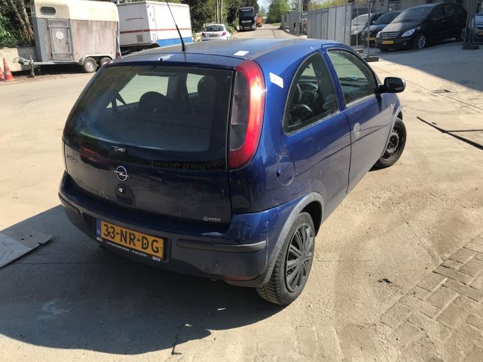 Opel Corsa C 1.0 12V Twin Port Sloopvoertuig (2004, Blauw)