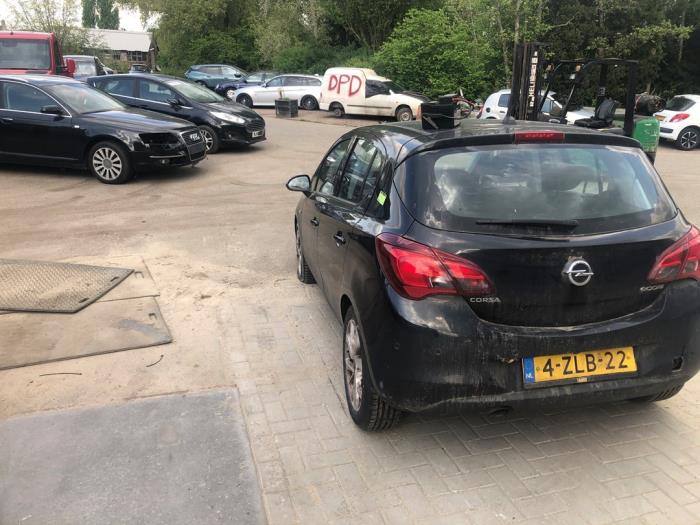 Opel Corsa E 1.0 SIDI Turbo 12V Sloopvoertuig (2015, Zwart)