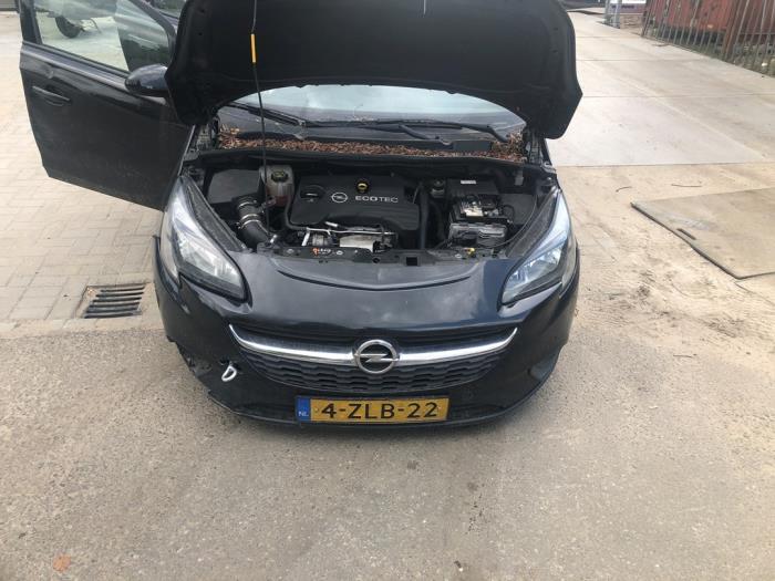 Opel Corsa E 1.0 SIDI Turbo 12V Sloopvoertuig (2015, Zwart)