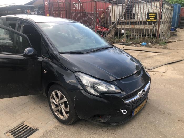 Opel Corsa E 1.0 SIDI Turbo 12V Sloopvoertuig (2015, Zwart)