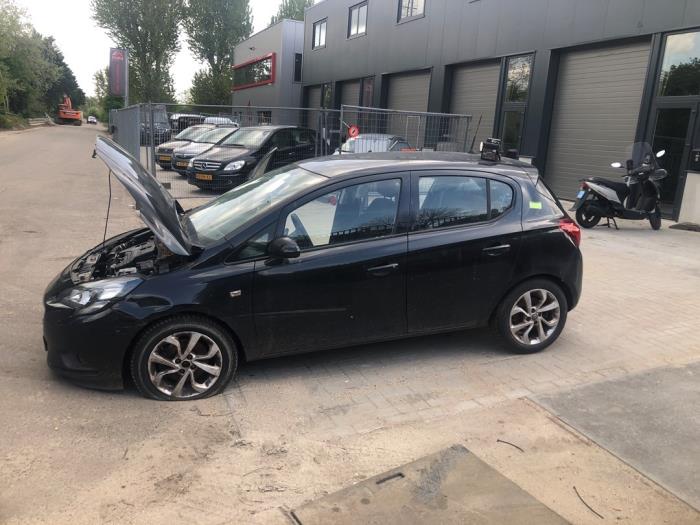 Opel Corsa E 1.0 SIDI Turbo 12V Sloopvoertuig (2015, Zwart)
