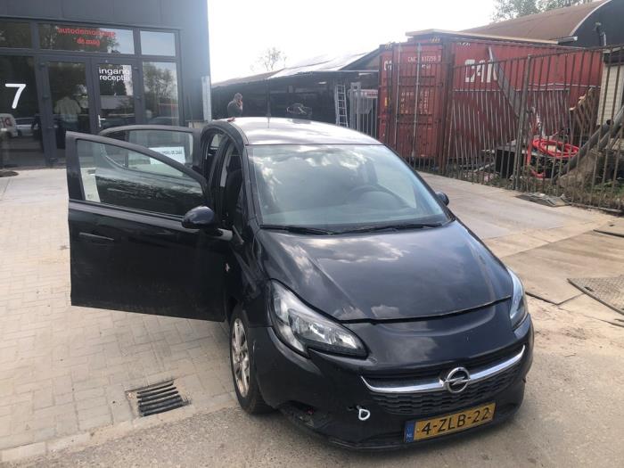 Opel Corsa E 1.0 SIDI Turbo 12V Sloopvoertuig (2015, Zwart)