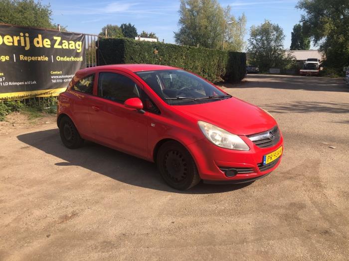 Opel Corsa D 1.2 16V Sloopvoertuig (2008, Rood)