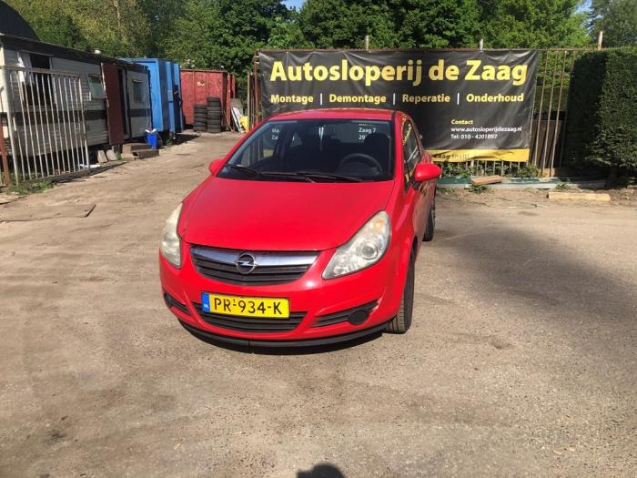 Opel Corsa D 1.2 16V Sloopvoertuig (2008, Rood)