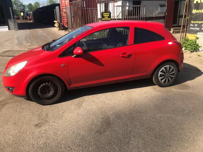 Opel Corsa D 1.2 16V Sloopvoertuig (2008, Rood)