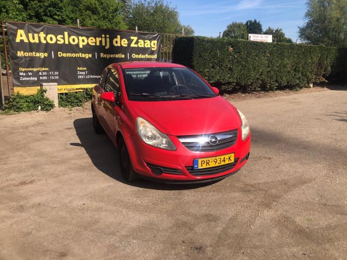 Opel Corsa D 1.2 16V Sloopvoertuig (2008, Rood)