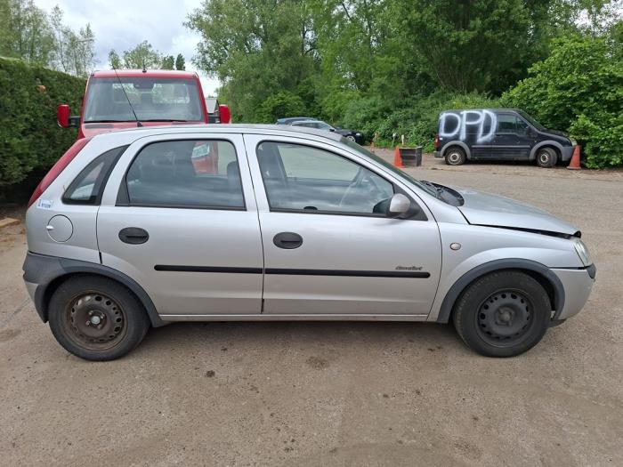 Opel Corsa C 1.2 16V Sloopvoertuig (2001, Grijs)