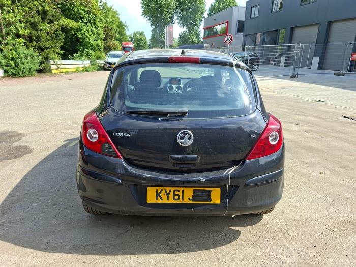 Opel Corsa D 1.2 16V ecoFLEX Bi-Fuel Sloopvoertuig (2012, Zwart)