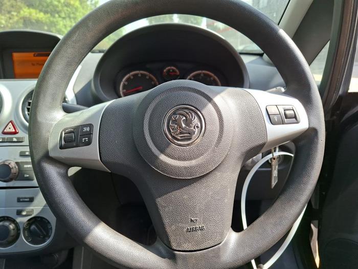 Opel Corsa D 1.2 16V ecoFLEX Bi-Fuel Sloopvoertuig (2012, Zwart)