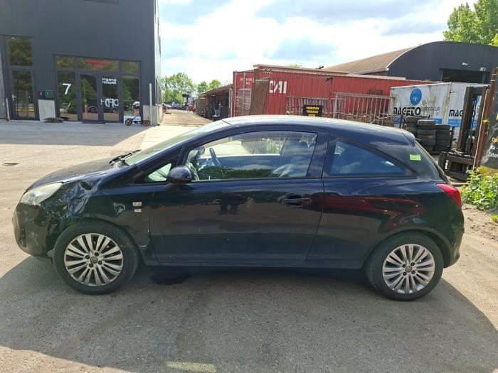 Opel Corsa D 1.2 16V ecoFLEX Bi-Fuel Sloopvoertuig (2012, Zwart)