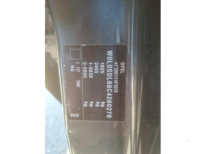 Opel Corsa D 1.2 16V ecoFLEX Bi-Fuel Sloopvoertuig (2013, Zwart)