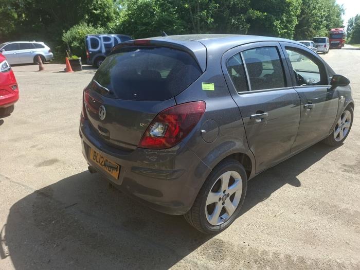 Opel Corsa D 1.2 16V ecoFLEX Bi-Fuel Sloopvoertuig (2013, Zwart)