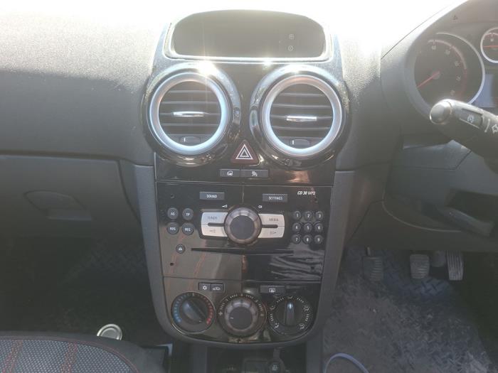 Opel Corsa D 1.2 16V ecoFLEX Bi-Fuel Sloopvoertuig (2013, Zwart)