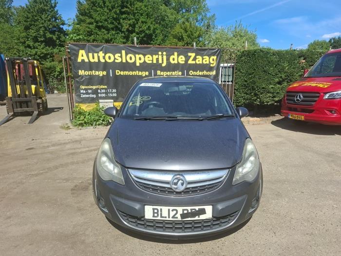 Opel Corsa D 1.2 16V ecoFLEX Bi-Fuel Sloopvoertuig (2013, Zwart)